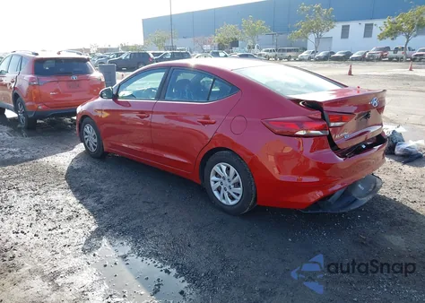 2018 Hyundai Elantra Se из США, поврежденный, VIN 5NPD74LF7JH302796